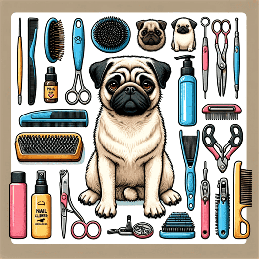 pug grooming tools