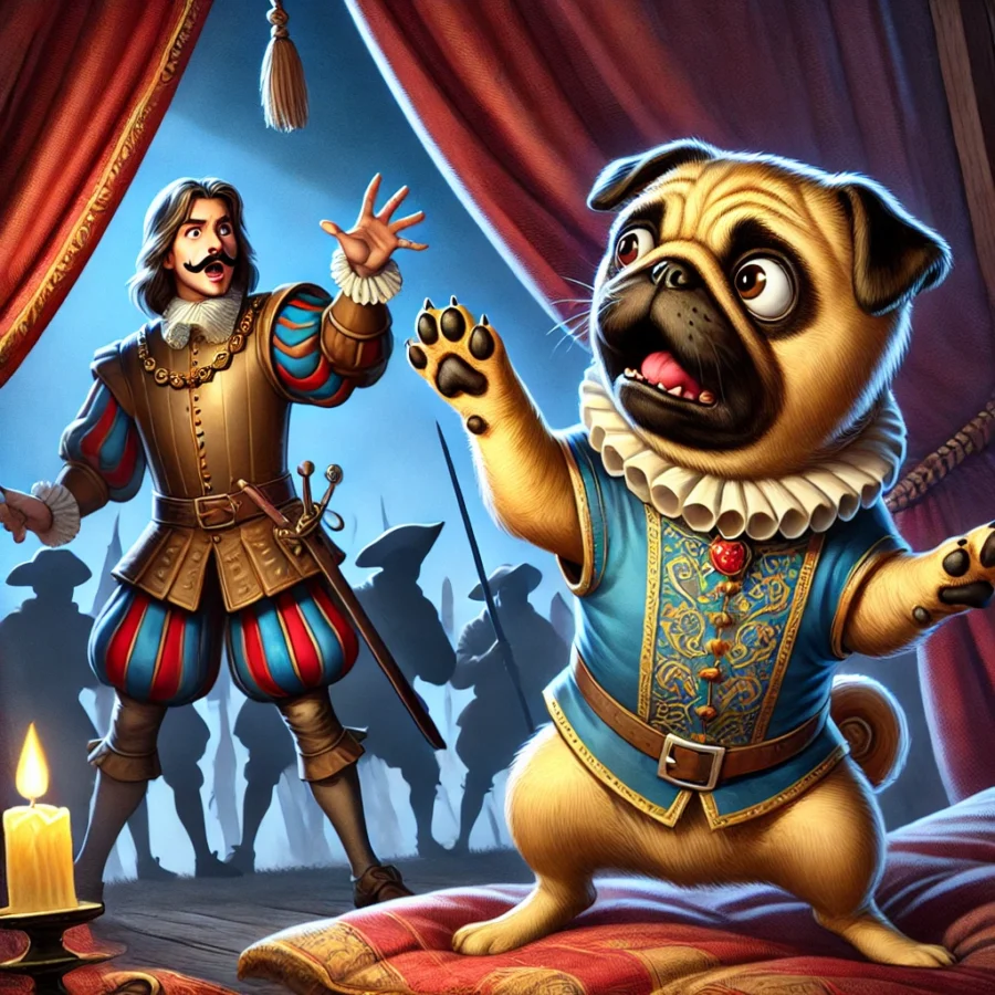 Pompey the Pug Saves William of Orange