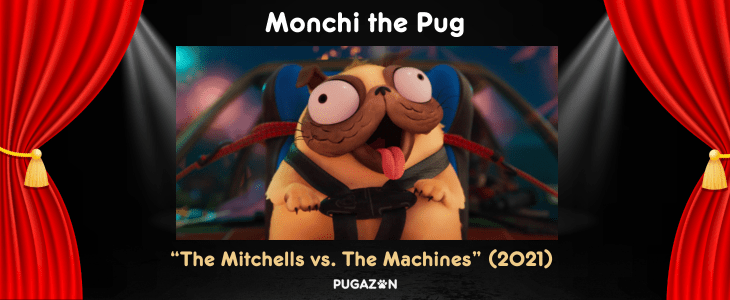 famous pugs in film and cinema monchi the pug