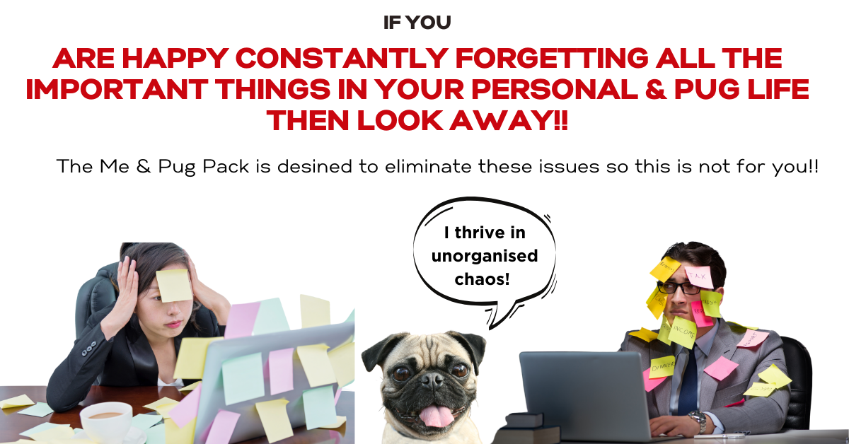 The Ultimate Collection of Printable Digital Planners for Pug Lovers