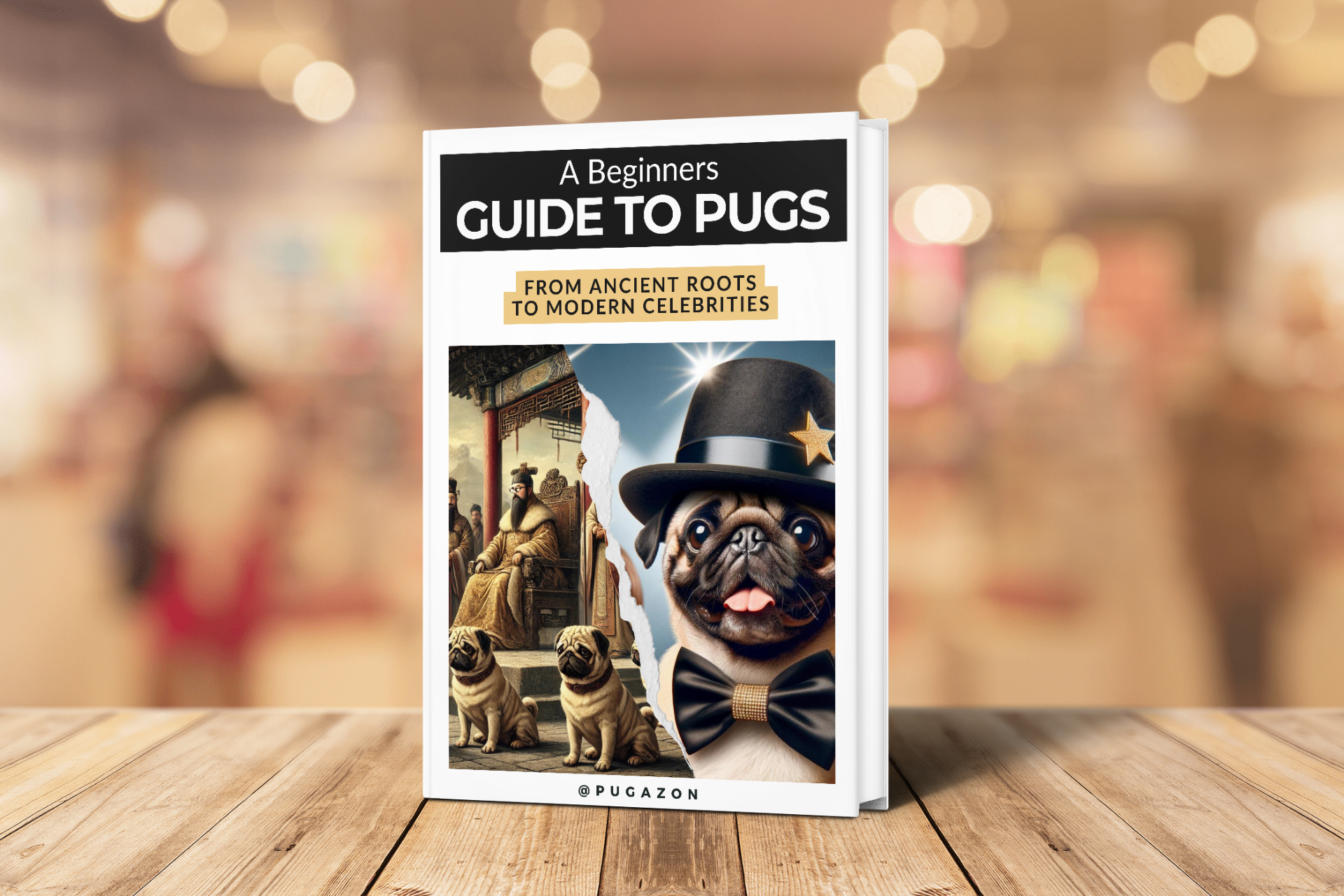 featured image for the beginners guide to pugs ebook