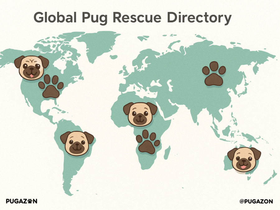graphic image showing a global pug directory services